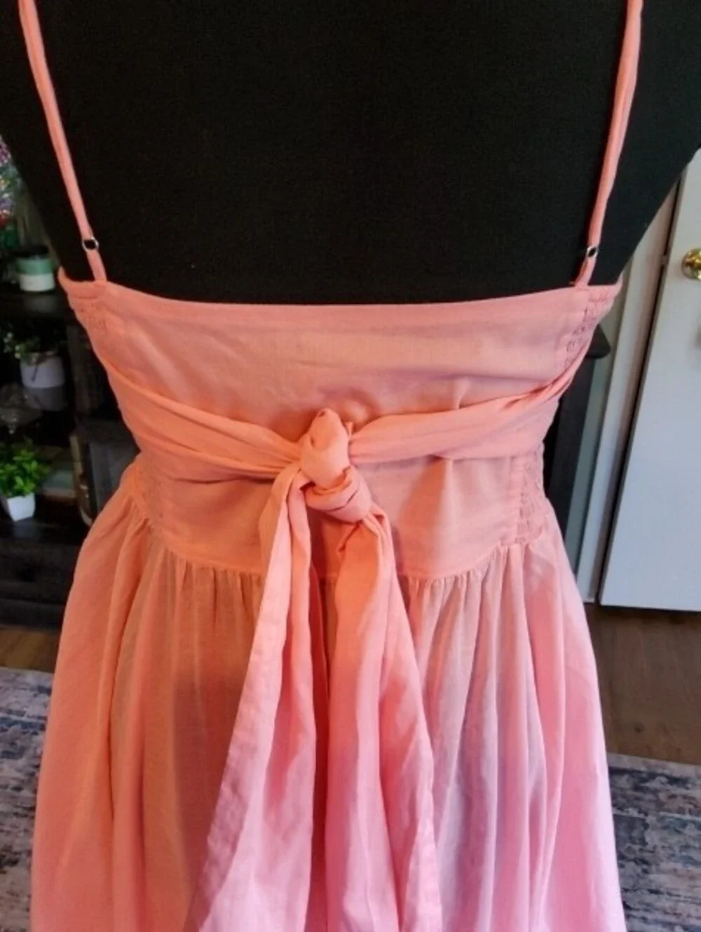 J. Crew Re-Imagined Spaghetti-Strap Ruffle-Hem Hi Low Dress NWOT Medium